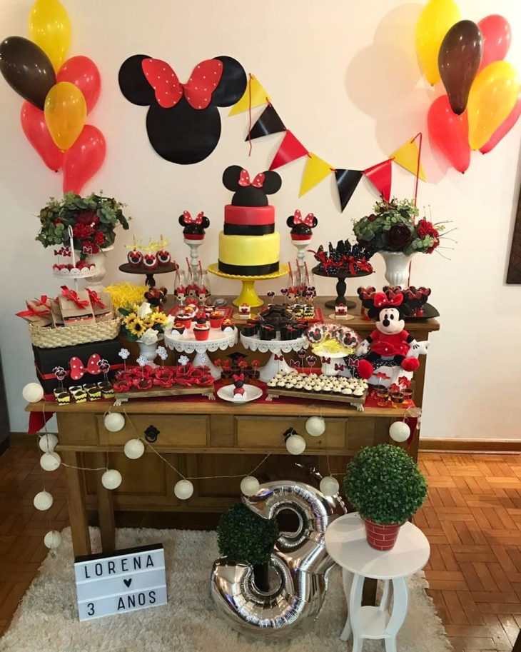 festa minnie Simples