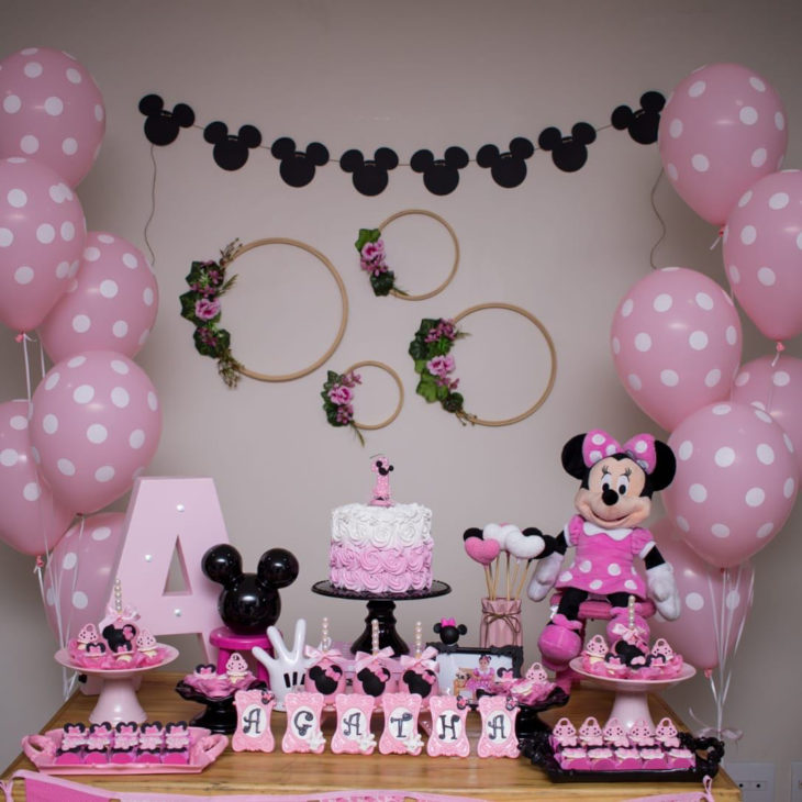 festa minnie Simples