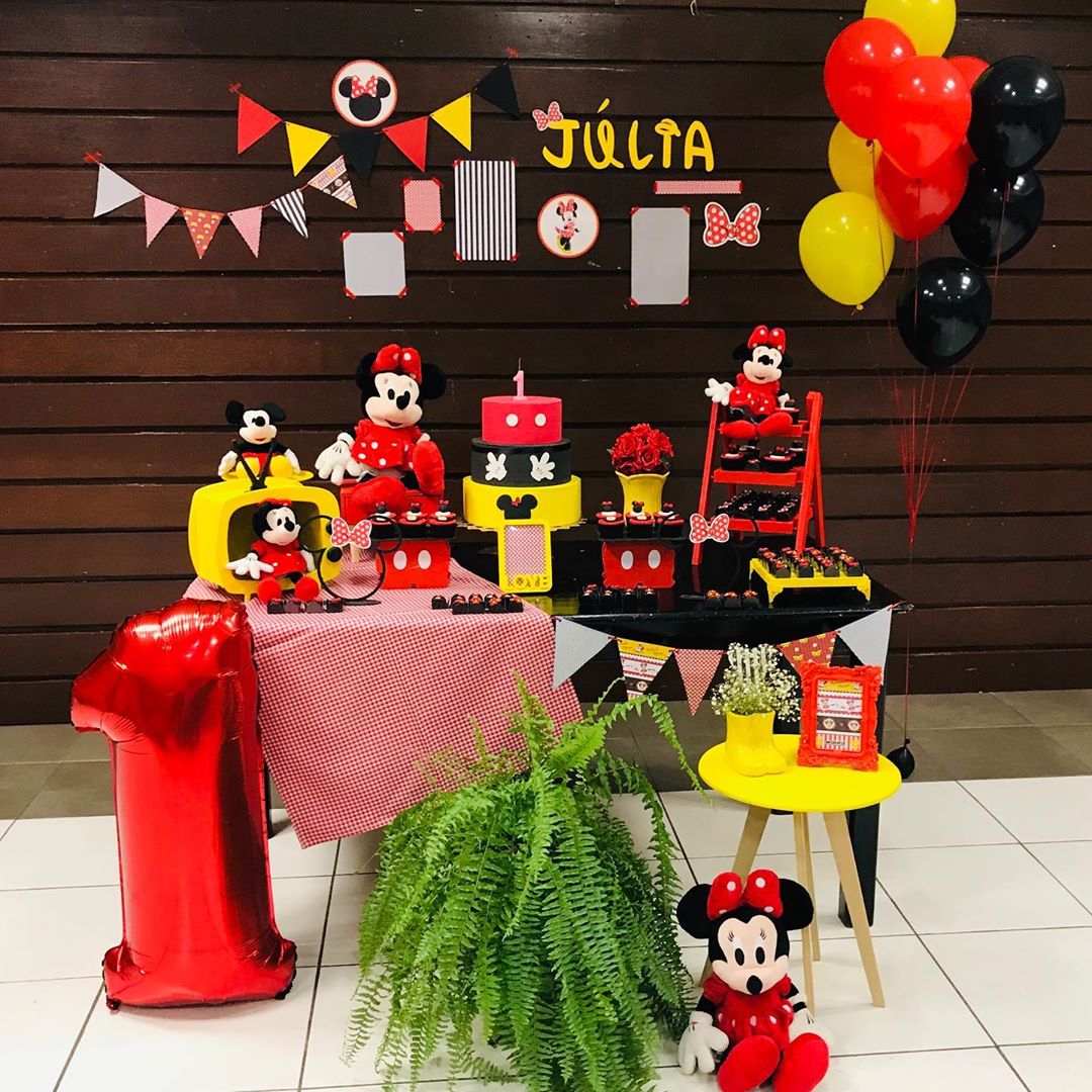 festa minnie Simples