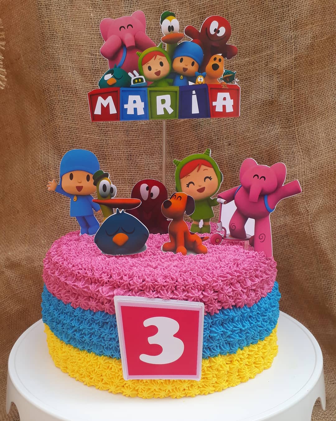 Festa Pocoyo Bolo