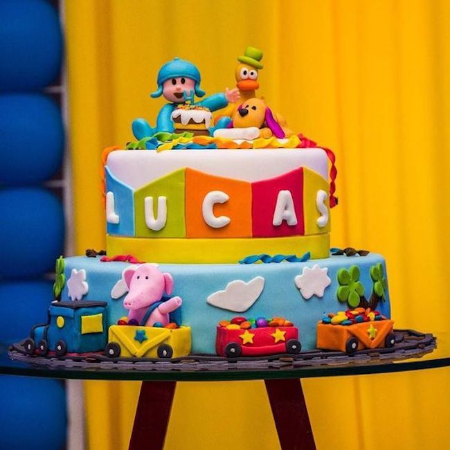 Festa Pocoyo Bolo