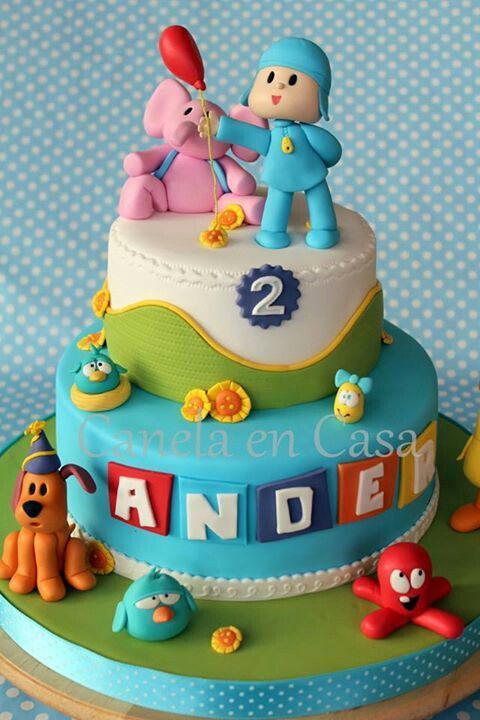 Festa Pocoyo Bolo