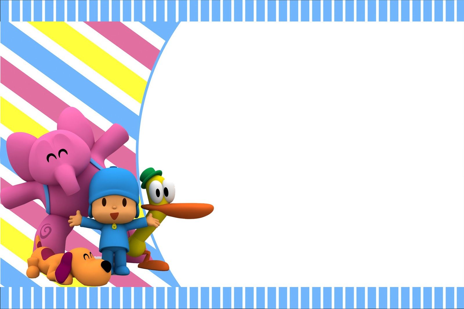 Festa Pocoyo Convite