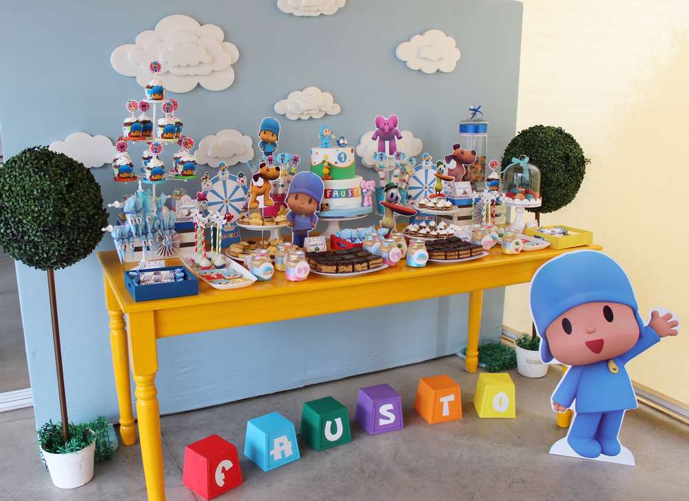 Festa Pocoyo Simples