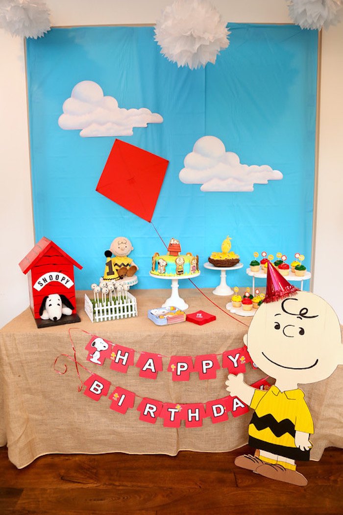 festa do snoopy Simples