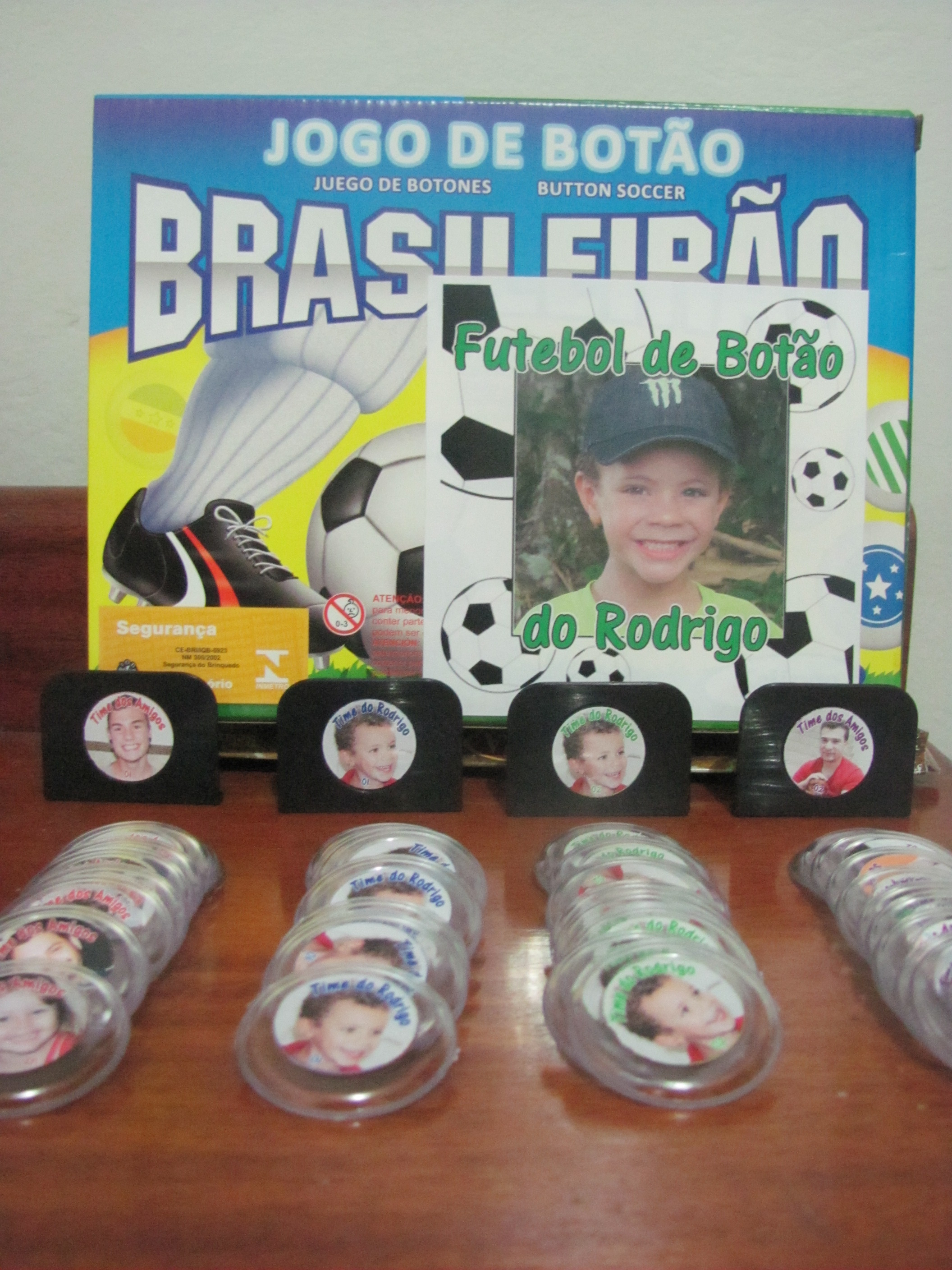  lembrancinha futebol Botão