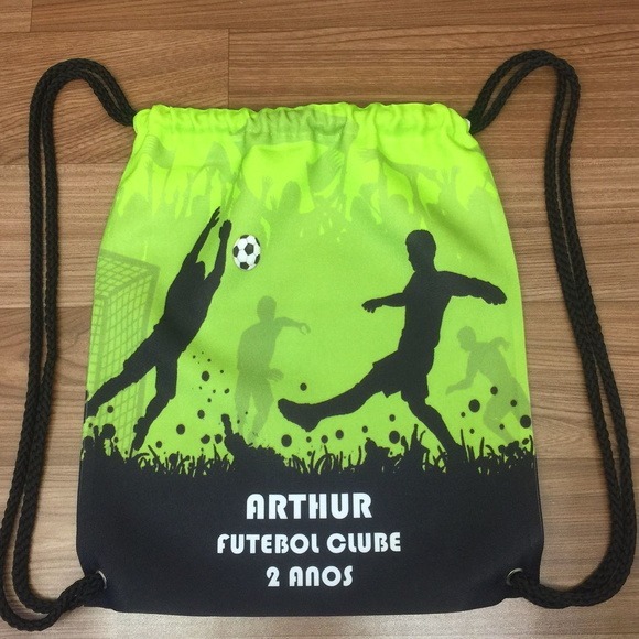  lembrancinha futebol Mochila