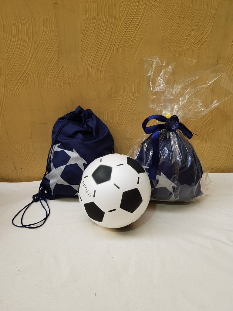  lembrancinha futebol Mochila