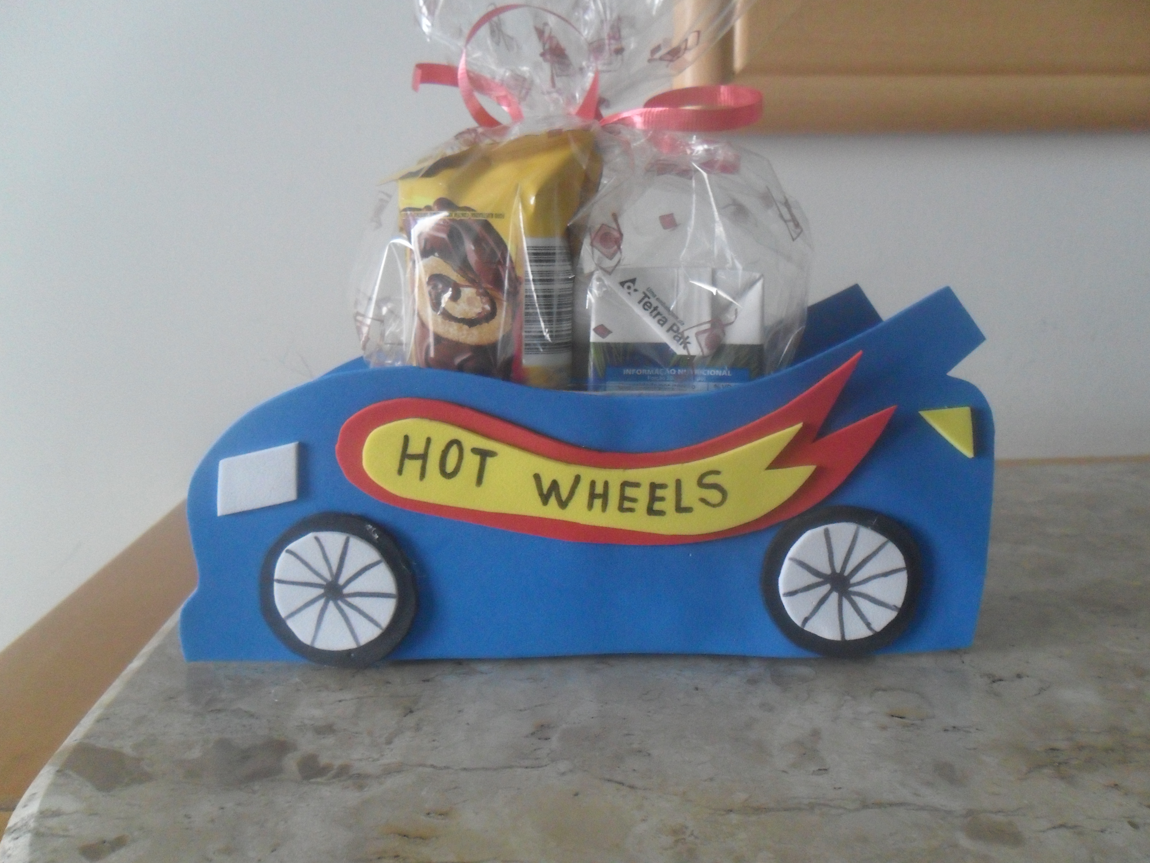 Lembrancinha Hot Wheels E.V.A.