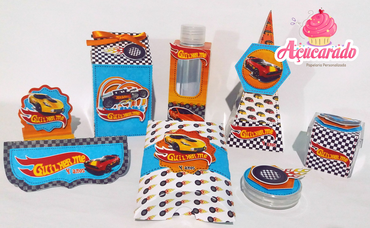 Lembrancinha Hot Wheels Kit