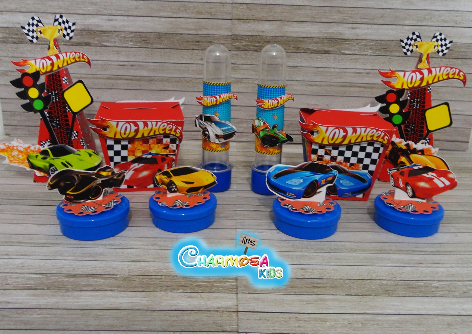 Lembrancinha Hot Wheels Kit