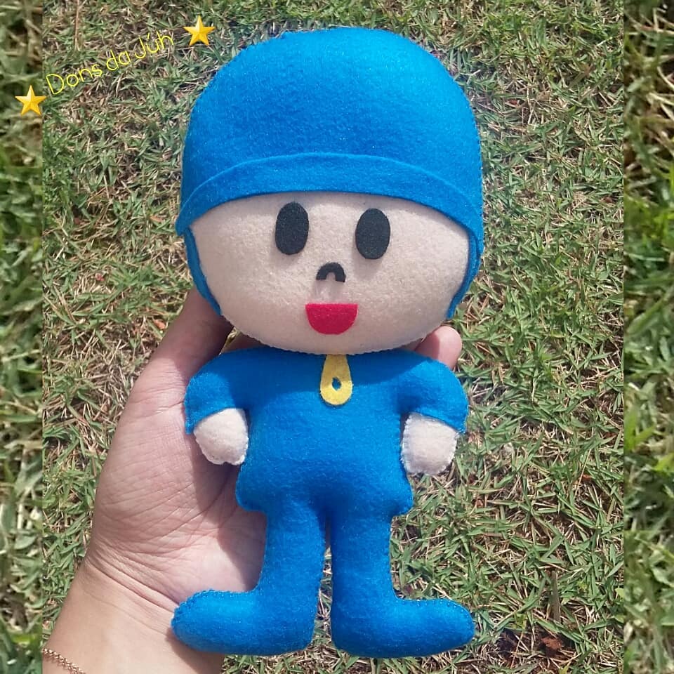 lembrancinha pocoyo Feltro