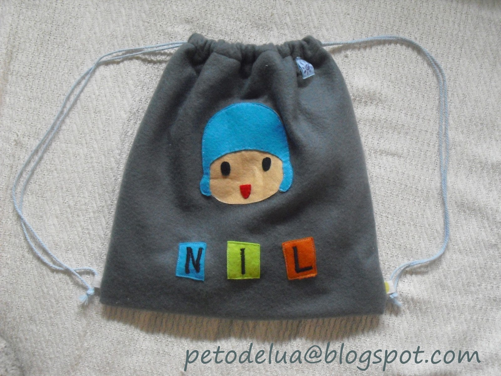 lembrancinha pocoyo Mochila