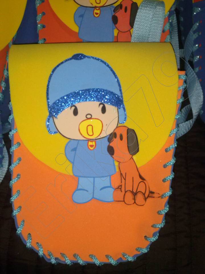 lembrancinha pocoyo Mochila