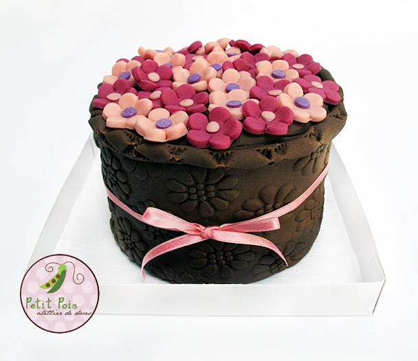 mini bolo decorado Para o Dia das Mães