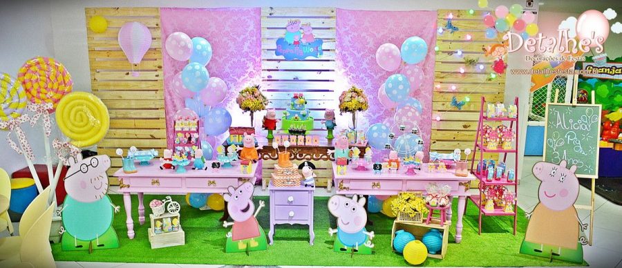 Festa Peppa Pig Luxo