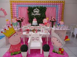 Festa Peppa Pig Princesa