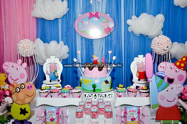 Festa Peppa Pig Princesa