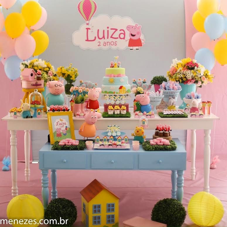 Festa Peppa Pig Decoração