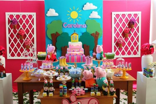 Festa Peppa Pig Luxo