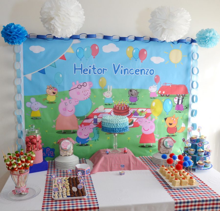 Festa Peppa Pig Na escola