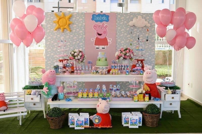 Festa Peppa Pig Simples