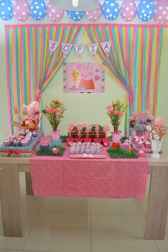 Festa Peppa Pig Simples