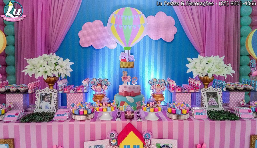 Festa Peppa Pig Princesa