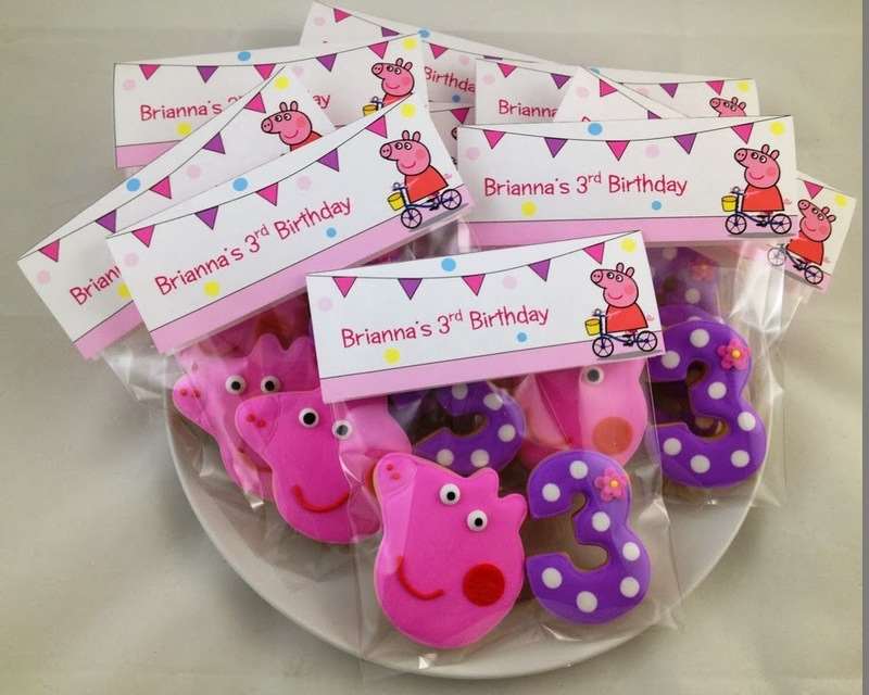 Festa Peppa Pig Lembrancinhas