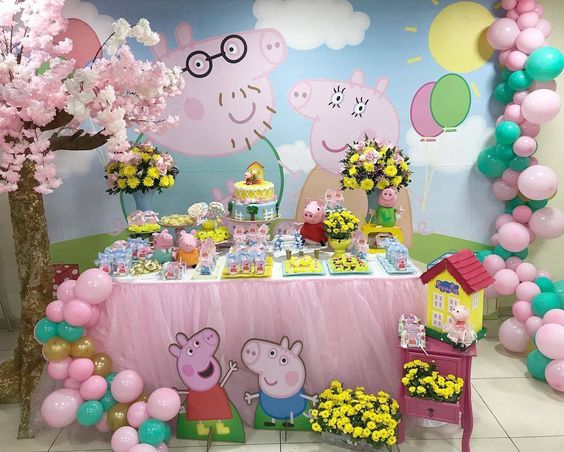 Festa Peppa Pig Decoração