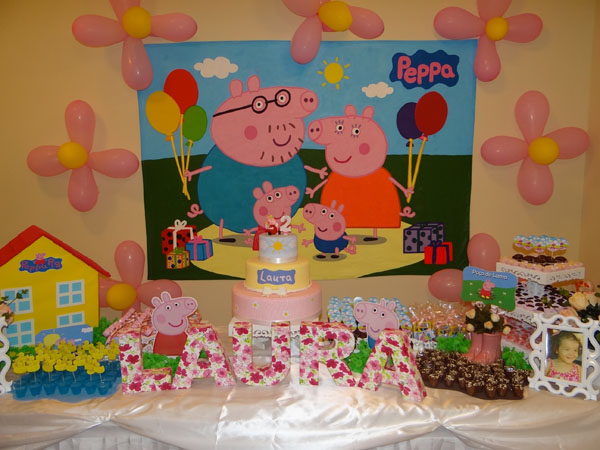 Festa Peppa Pig Simples