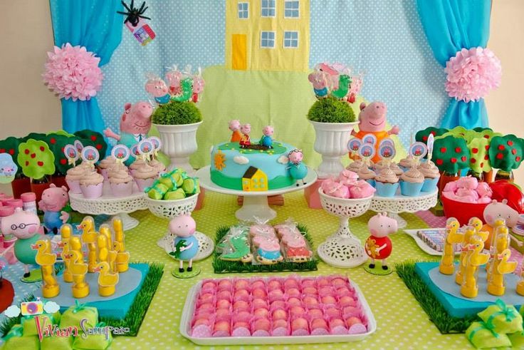 Festa Peppa Pig Simples