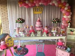 Festa Peppa Pig Princesa