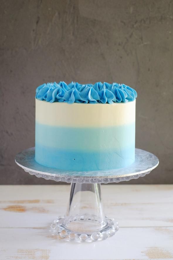 Bolo Azul e Branco: 100 ideias deliciosas para se inspirar