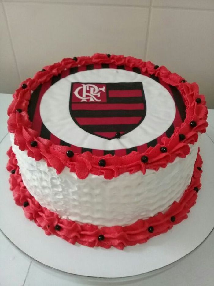 Bolo Com Papel Arroz Do Flamengo