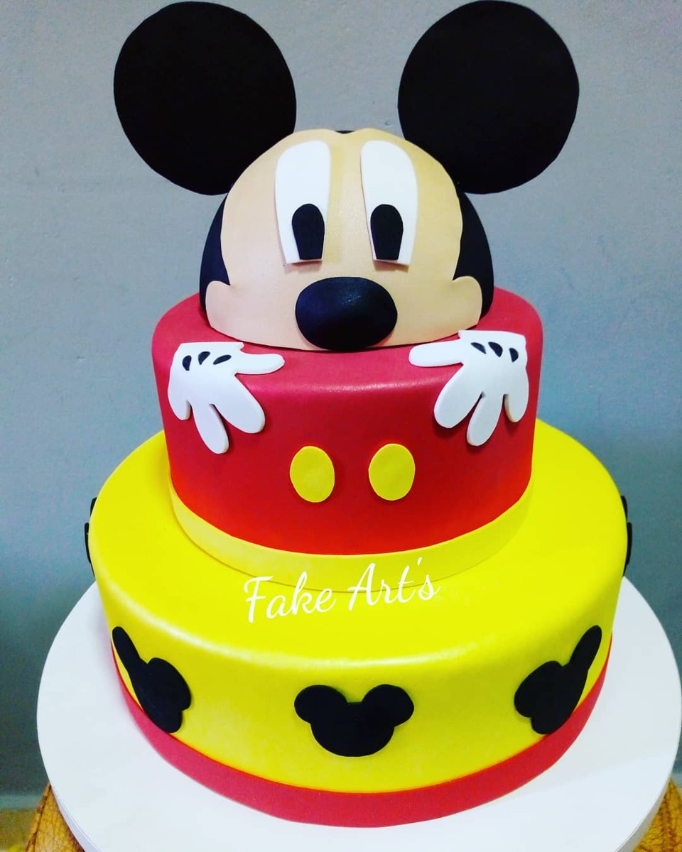 Bolo Fake Mickey E.V.A.