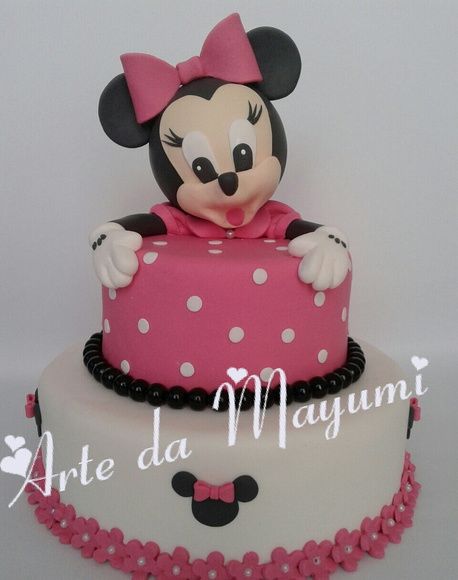 bolo fake minnie Baby