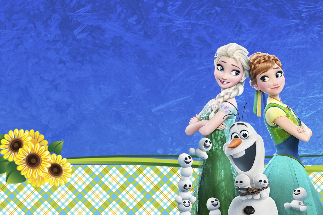 convite frozen Fever