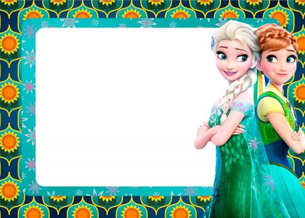 convite frozen Fever