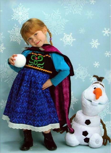 fantasia frozen Infantil