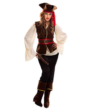 fantasia jack sparrow Feminina