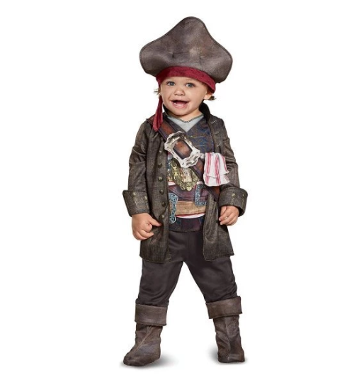 fantasia jack sparrow Infantil