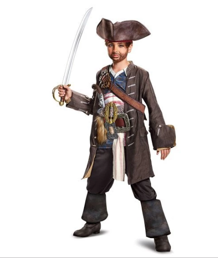 fantasia jack sparrow Infantil