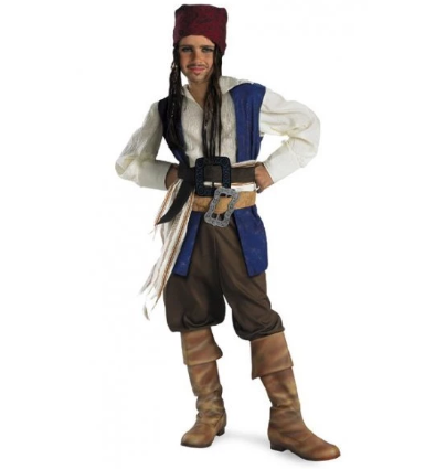 fantasia jack sparrow Infantil