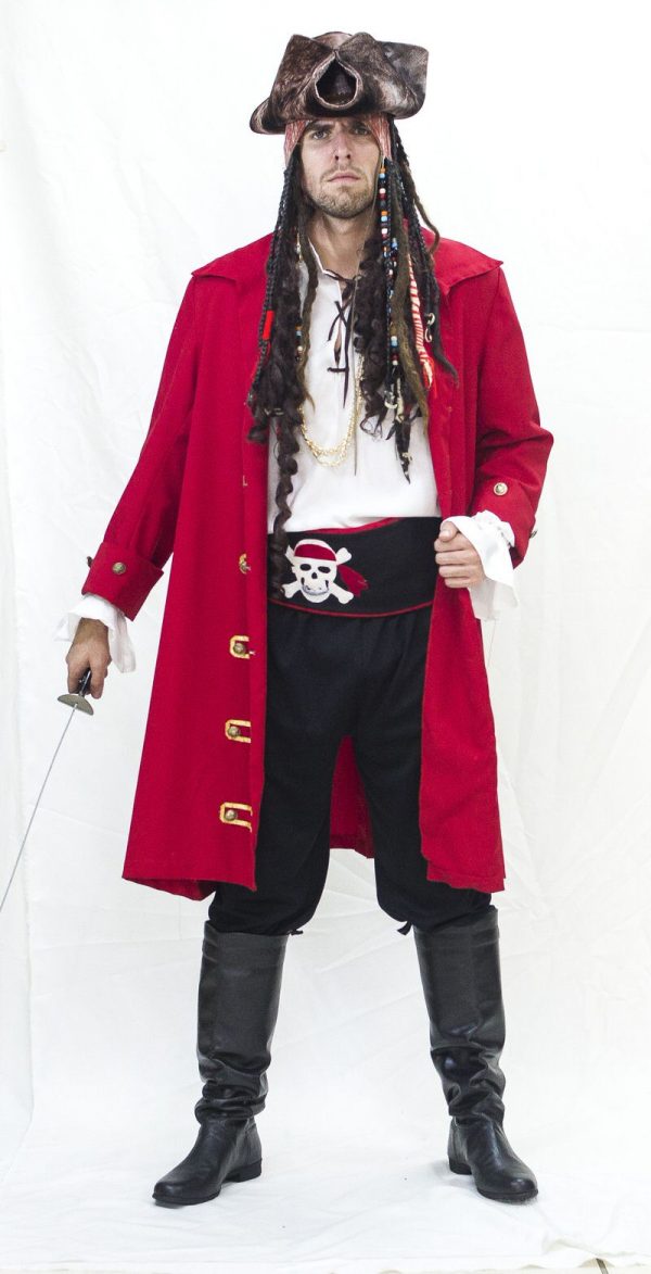 fantasia jack sparrow Luxo