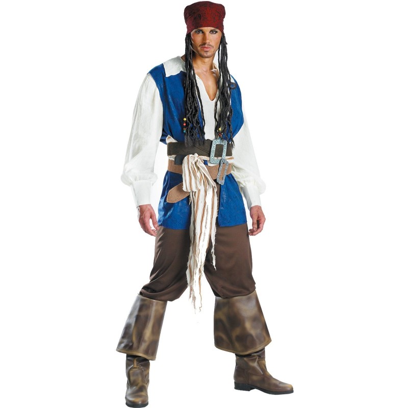 fantasia jack sparrow Masculina