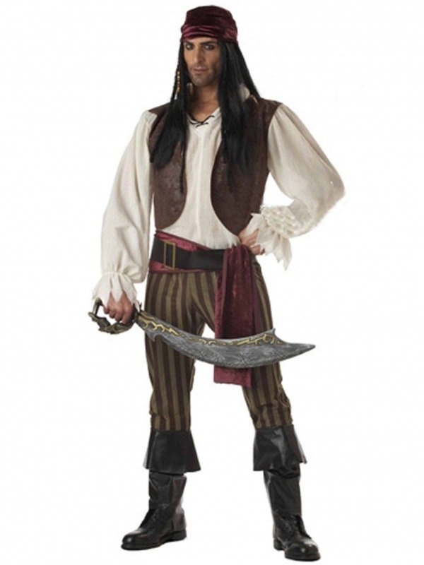 fantasia jack sparrow Masculina