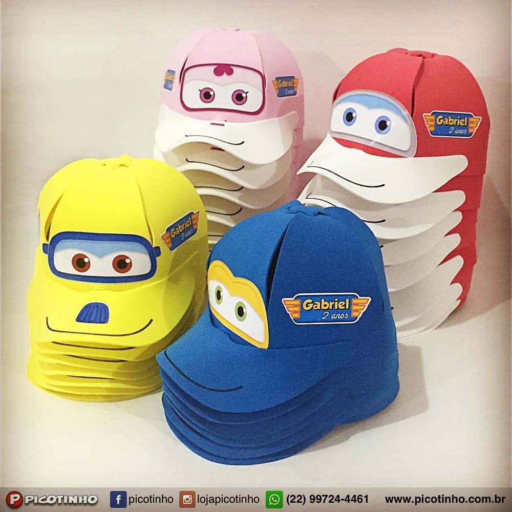 lembrancinha super wings Em E.V.A.