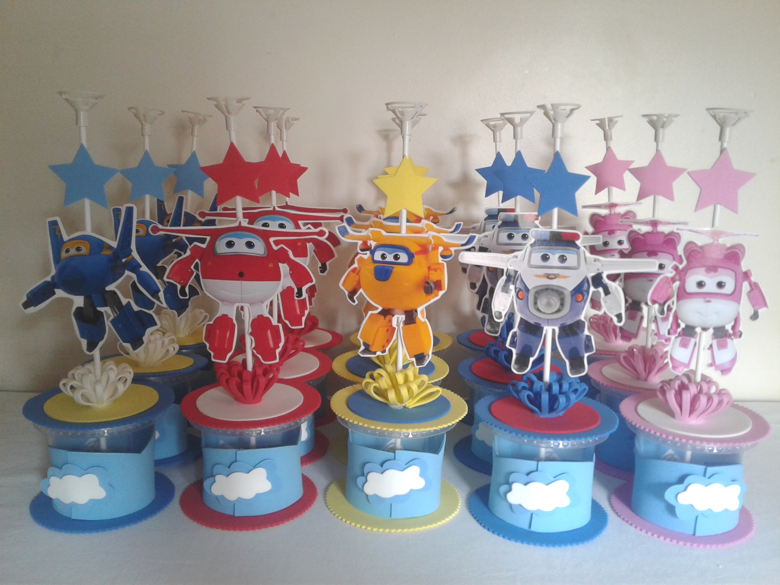 lembrancinha super wings Em E.V.A.