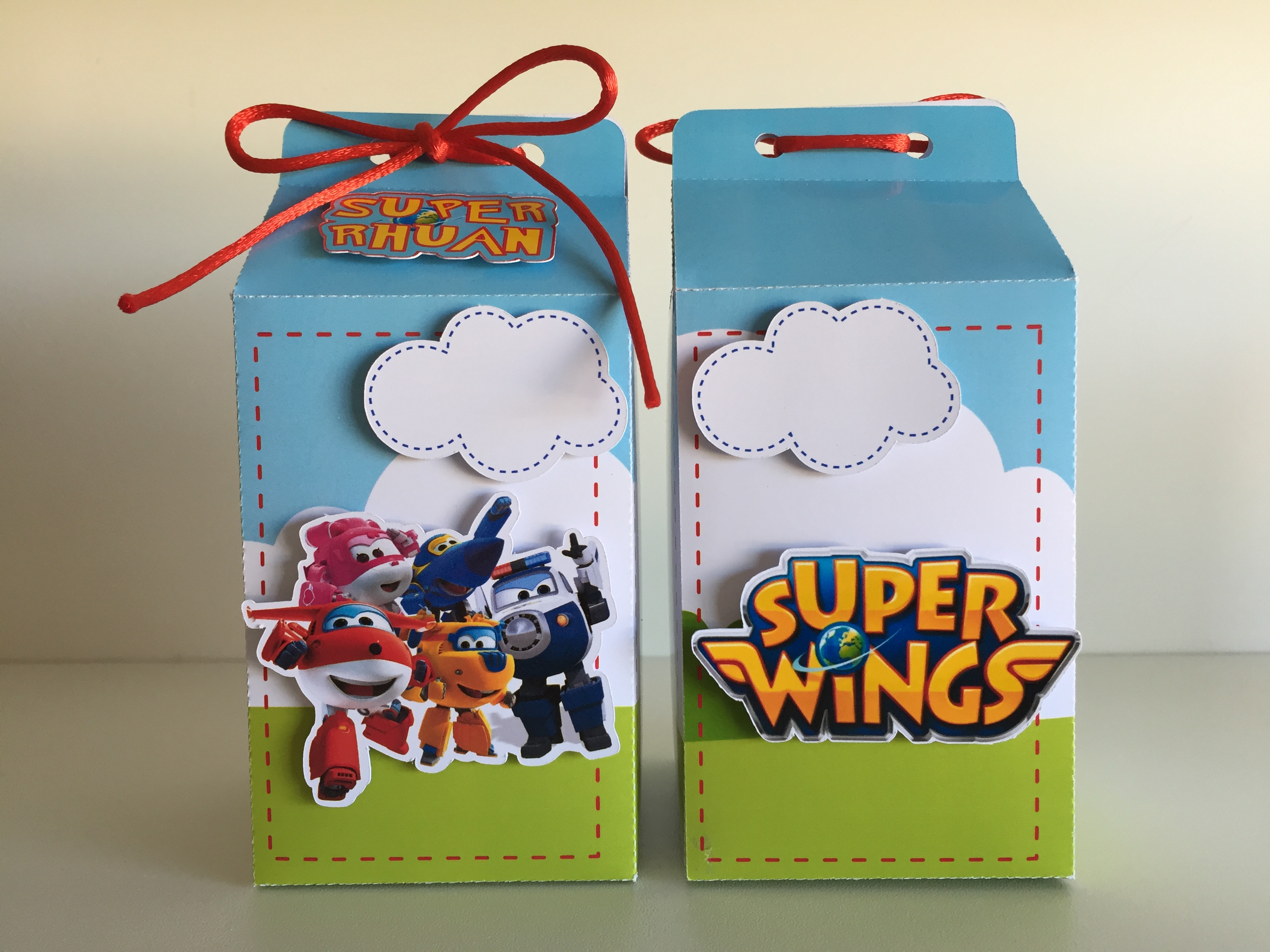 lembrancinha super wings Scrap